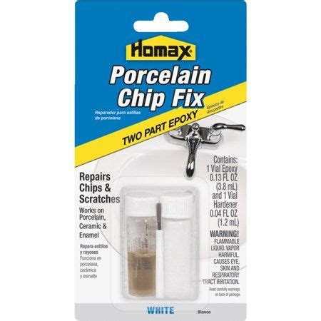 Many homeowners who used our granite chip repair kit filler got promising results. Homax Porcelain Chip Fix, White - Walmart.com | Porcelain ...
