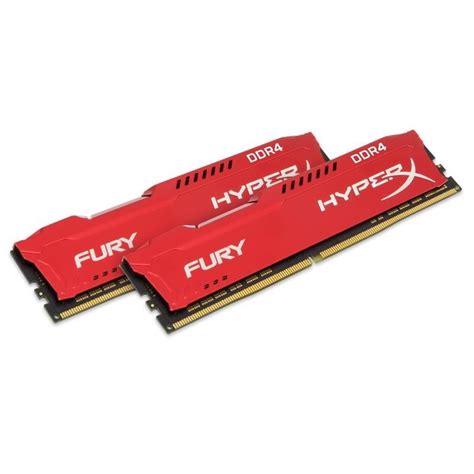 Kingston Hyperx Fury 16gb 2x 8gb Ddr4 2666mhz Memory Red