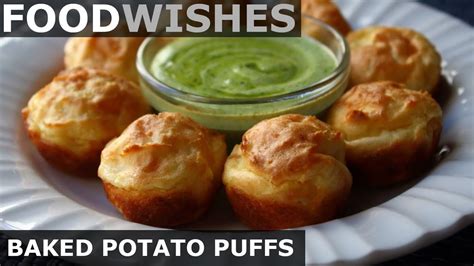 Baked Potato Puffs Food Wishes Youtube