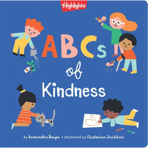 Highlights Books Of Kindness Abcs Of Kindness Hardcover Walmart