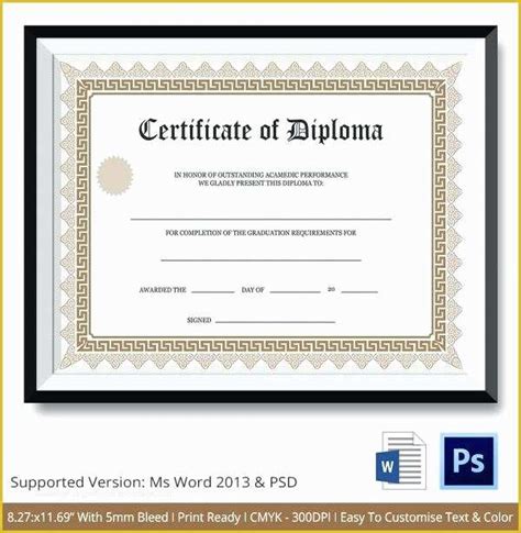 How to get a printable ged certificate for free. Free Ged Template Download Of Free Printable Certificate Templates for Teachers Diploma ...