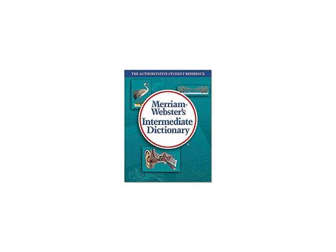 Merriam Webster Mer6978 Intermediate Dictionary Assorted Color