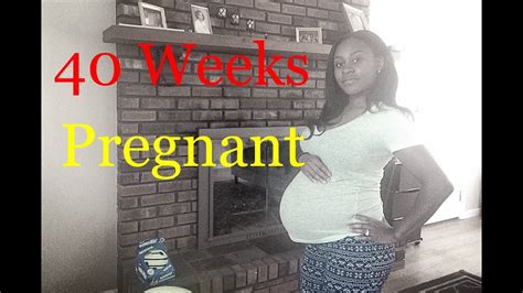 Skinny Pregnancy Vlog 39 Weeks And 40 Weeks Pregnancy Update Youtube