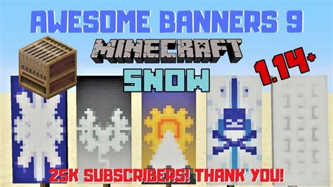 5 Awesome Minecraft Banner Designs With Tutorial 9 Loom Youtube