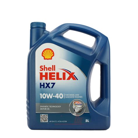Shell Helix Hx7 Leader In Lubricants And Additives