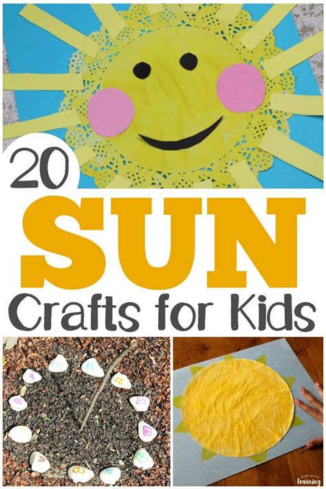 20 Fun And Easy Sun Crafts For Kids Sun Crafts Astronomy Crafts