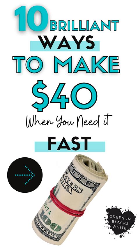 10 Ways to make $40 fast in 2021 | Earn money online, Ways to earn