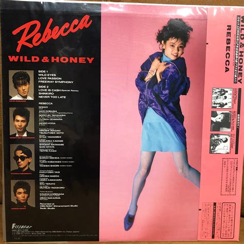レベッカ Rebecca カセット ミュージックテープ Honey ワイルド And ハニー Wild 10曲 歌詞カード付き ジャパニーズ