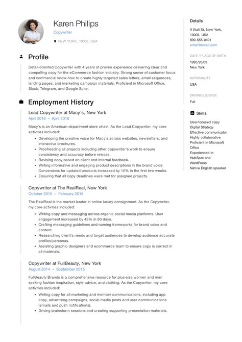 Get free sample copywriter cover letter cover letters for your other resume. Cover Letter Format Copywriter - 89+ Cover Letter Samples