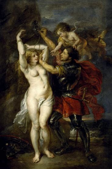 Perseus Freeing Andromeda 1639 1641 Flemish School Oil On Canvas