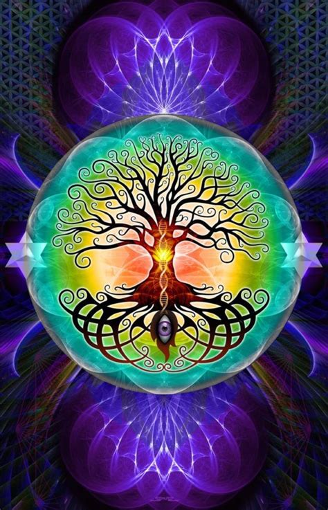 Tree Of Life Knowledge Flower Mean Symbolize Symbolic The Conscious
