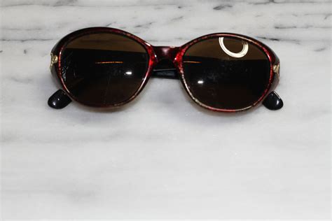 Black Red Round Sunglasses Etsy Black And Red Round Sunglasses Sunglasses