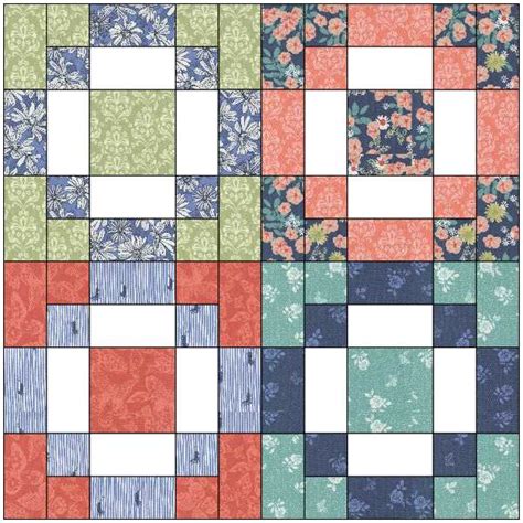The Quiltnotes Learning Center 0320 Antique Tile Quilt Block Tutorial