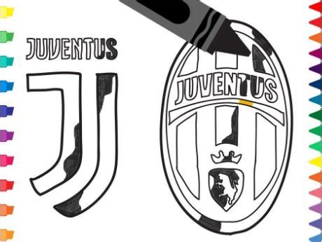 Juventus Coloring Pages  How To Draw And Color Juventus Vs Real Madrid