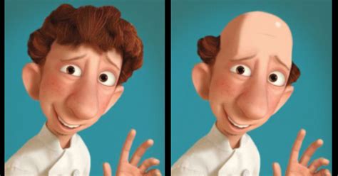 Personagem De Desenho Calvo