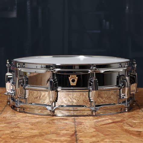 Ludwig Supraphonic Chrome Plated Aluminum Shell 5x14 Snare Reverb