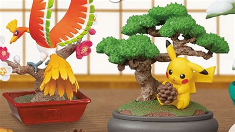 Adorable New Pokemon Collectibles Are Here Bonsai Figures Life Size