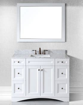 A white shaker bathroom vanity from kitchen cabinet depot adds classic color and brightness to your bathroom. HomeThangs.com Has Introduced A Guide To Shaker Style ...