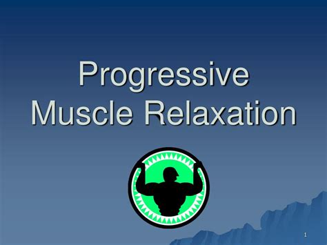 Ppt Progressive Muscle Relaxation Powerpoint Presentation Free