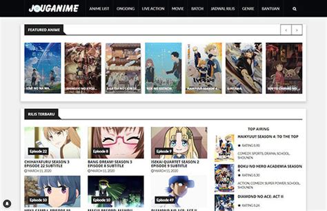 12 Situs Nonton Anime Lengkap Sub Indo 2020 Daftar Movie Gambaran