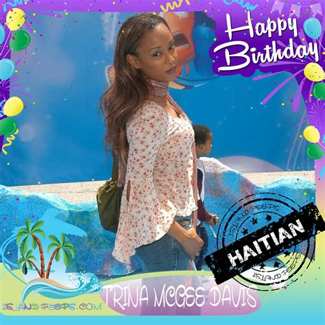 Happy Birthday Trina Mcgee Davis Actress Born Of Haitian Descent