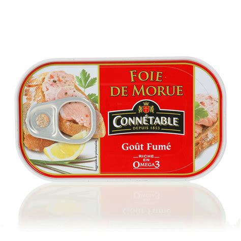 Cod Liver 121g Smoked Connetable La Cave