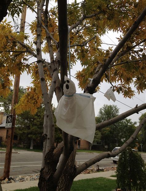 Hanging Ghost Tree Decorations Pictures Photos And