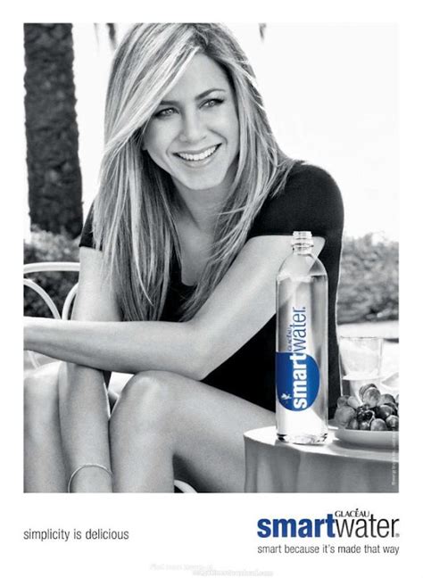 Smartologie Jennifer Aniston New Smartwater Ad Campaign 2012