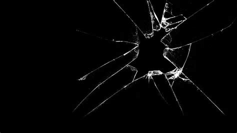Screen Impact 123415 Black Broken Cracked Glass Oled Rgb