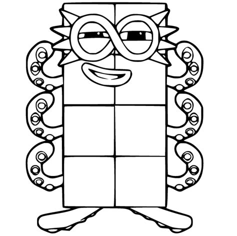 30 Numberblocks Coloring Pages Thevillageanthology Com Numberblocks
