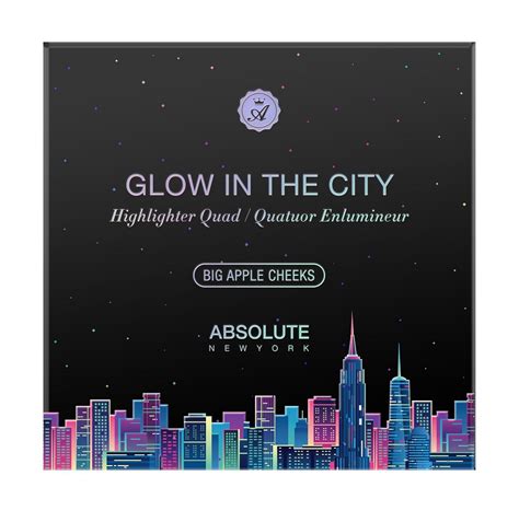 Absolute New York Палетка для макияжа Glow In The City Big Apple