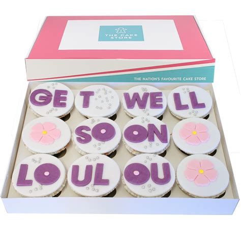 Get Well Soon Cupcakes Get Well Soon Cakes The Cake Store