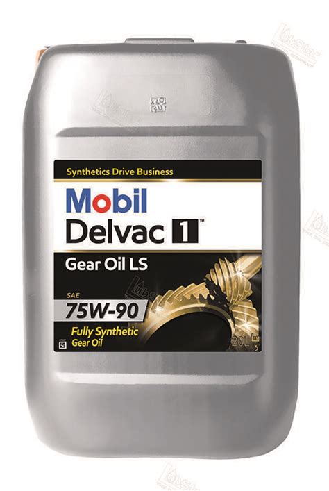 Mobil Delvac 1 Gear Oil Ls 75w 90 20l E Shop Lubstarcz
