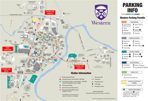 Map Of Western University Campus South America Map
