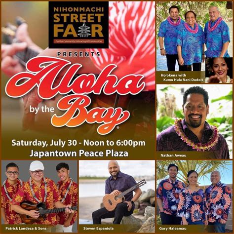 SF's 2022 "Aloha by the Bay" Hawaiian Music & Hula Festival (Japantown)