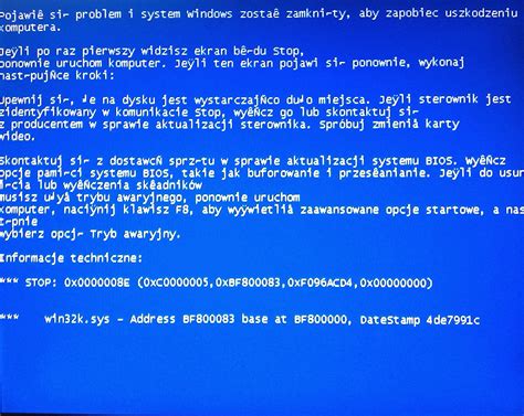 Windows Xp Blue Screen Stop 0x0000008e Elektrodapl