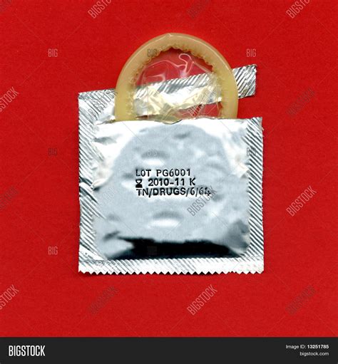 Torn Condom Pack Image Photo Bigstock