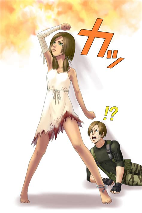 Leon S Kennedy And Manuela Hidalgo Resident Evil And More Drawn By Shigumo Shigeru Danbooru