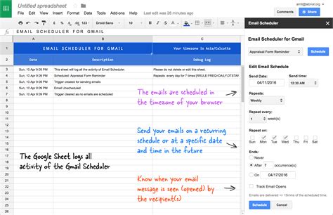 You can't use these methods for large mailings. How to Schedule Emails in Gmail for Sending at a Later Date