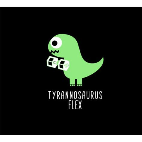 Tyrannosaurus Flex Svg Inspire Uplift