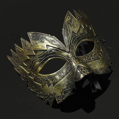 Metal Halloween Fancy Party Roman Gladiator Masked Ball Masquerade Eye