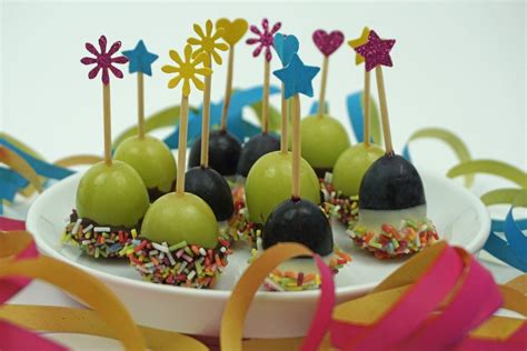 Konfetti Trauben Pops Der fast gesunde Snack plus Mini DIY