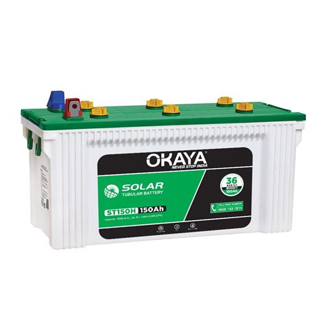 150ah Okaya Solar Inverter Battery At Rs 10800 Solar Inverter Battery