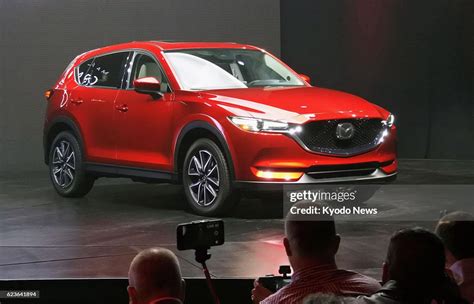 Mazda Motor Corp Unveils The New Cx 5 Sport Utility Vehicle To The