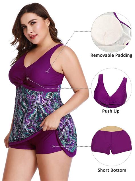 Swimsuits For Regular And Curvy Women Stretchy Body Shape Swimwear
