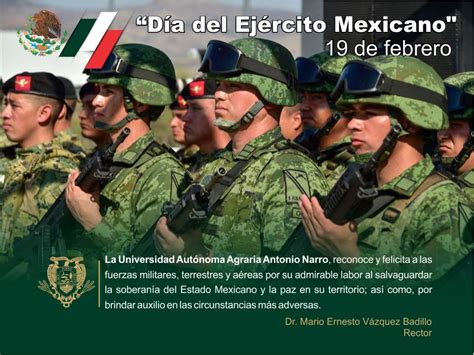 día del ejército mexicano universidad autonoma agraria antonio narro