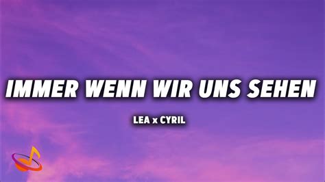 Lea X Cyril Immer Wenn Wir Uns Sehen Das Schönste Mädchen Der Welt Soundtrack Lyrics Youtube