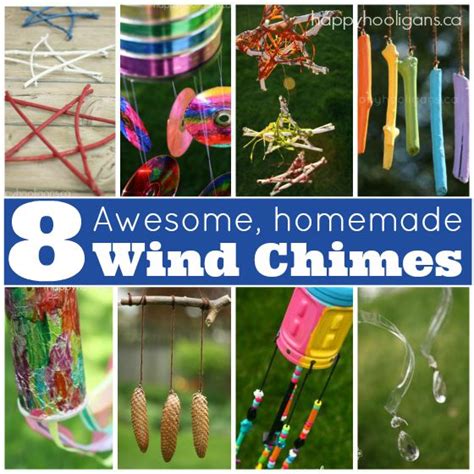 8 Homemade Wind Chimes For Kids Happy Hooligans