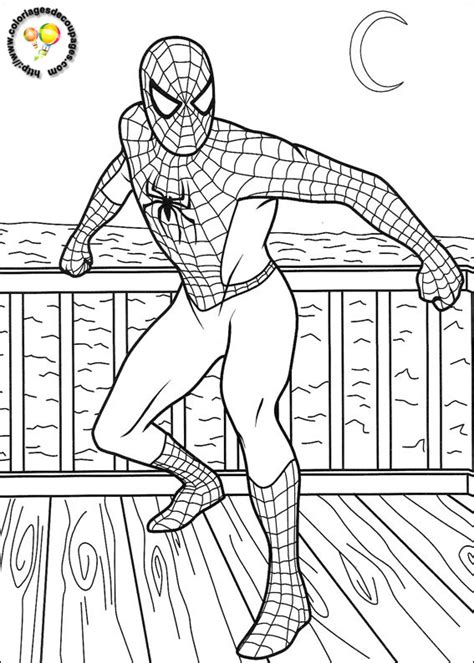 167 dessins de coloriage spiderman à imprimer sur LaGuerche.com  Page 11