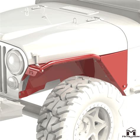 Overlinetm Flat Tube Fenders Jeep Cj